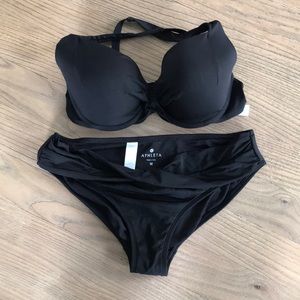 Athleta Black Bikini